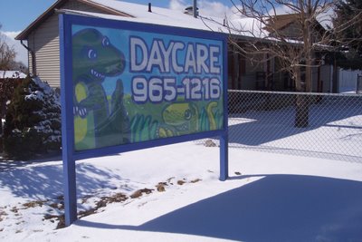 Prehistoric road sign