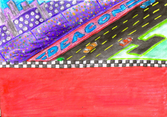 Race track sketch