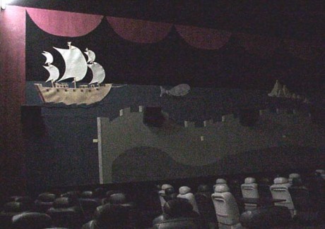 Castle design made with inlaid colors of soundproof walling