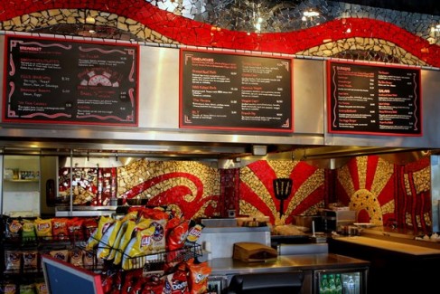 Cafe Wave Mural
